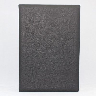 Signature Folder made of Grained Cowhide Leather - Vera Donna