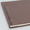 Business Folder DIN A4 made of Brown Cowhide Leather - Vera Donna
