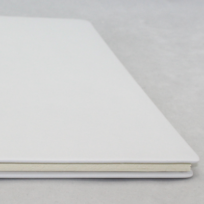 Business Folder DIN A4 made of White Cowhide Leather - Vera Donna