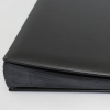 Daily Desk File Sorter with Black Smooth Full Cowhide Cover