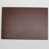 Leather Desk Pad with Matching Mousepad in Brown