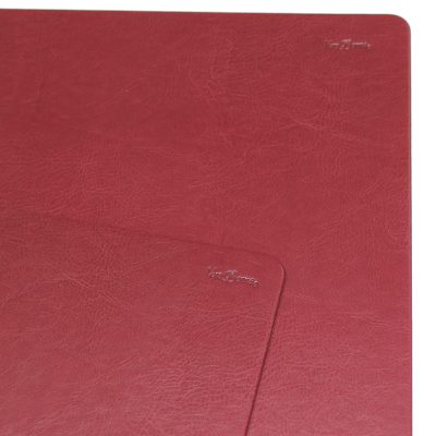 Desk Pad Memory with Matching Mousepad in Burgundy