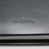 Signature Folder made of Smooth Full Grain Leather in Black - Vera Donna
