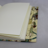 Notebook Alice with Wine Red Bookbinding Linen